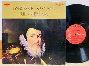 即決LP ジュリアン・ブリーム ダウランドの舞曲集 Dances of Dowland JULIAN BREAM レコード SRA-2687 L27