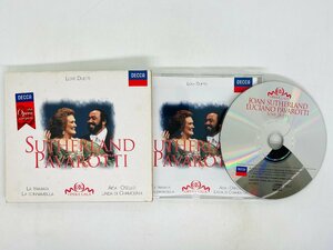 即決CD 蒸着仕様 JOAN SUTHERLAND / LUCIANO PAVAROTTI LOVE DUETS / ジョーン・サザーランド スリーブ付き N03