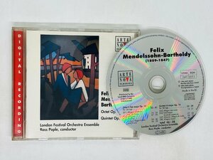 即決CD Felix Mendelssohn Bartholdy Octet Op. 20 Quintet Op.18 Ross Pople Z56