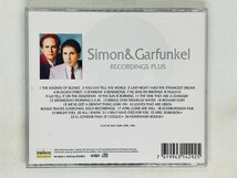 即決CD SIMON & GARFUNKEL / サイモン&ガーファンクル 「RECORDINGS PLUS」 サウンド・オブ・サイレンス アルバム Z54_画像2