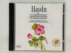 即決CD HAYDN Symphonies No.104 26 94 / ハイドン シンフォニー / SYM046 X30