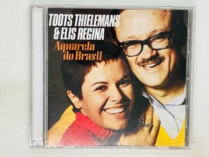 即決CD 西独盤 Aquarela Do Brasil トゥーツ・シールマンス＆エリス・レジーナ Toots Thielemans & Elis Regina PHILIPS 830 391-2 Z46