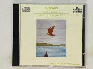 即決CD MOZART CLARINET CONCERTO FLUTE CONCERTOS / モーツァルト クラリネット フルート TQ 113 X30