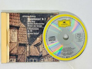 即決CD 蒸着仕様 BRAHMS KLAVIERKONZERT NR.2 ANDA / KARAJAN 6 KLAVIERSTUCKE OP.118 KEMPFF / 431 162-2 Z55