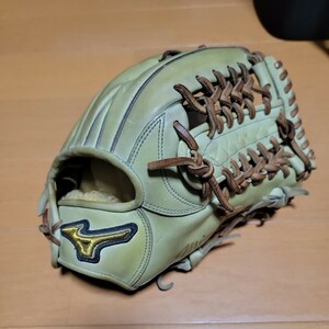 即戦力 ミズノプロ グローブ ナチュラルライム 外野手　硬式　スピードドライブテクノロジー　ジェネラルキップレザー　ミズノ　Mizuno 