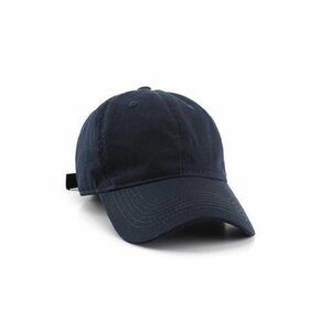 【新品】コットン ツイル ベースボール キャップ Twill Baseball Cap【送料無料】ネイビー 紺色