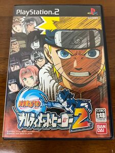 PS2 ソフト ナルティメットヒーロー2 NARUTO ナルト 起動確認済み プレステ2