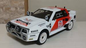 1/10　TA64セリカ・ツインカムターボ　WRCサファリ仕様　未塗装ボディセット