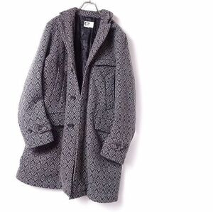 ENGINEERED GARMENTS engineered garments wool Cesta - field coat long jacket total pattern USA made men's (M) o-747