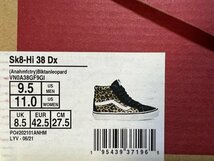 バンズ SK8-HI 38 DX レオパード 27.5cm アナハイム ファクトリー コレクション_画像7