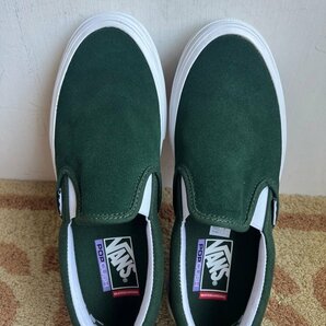 バンズ スケート スリッポン 27cm 緑 VANS SKATE グリーン Pro プロの画像3