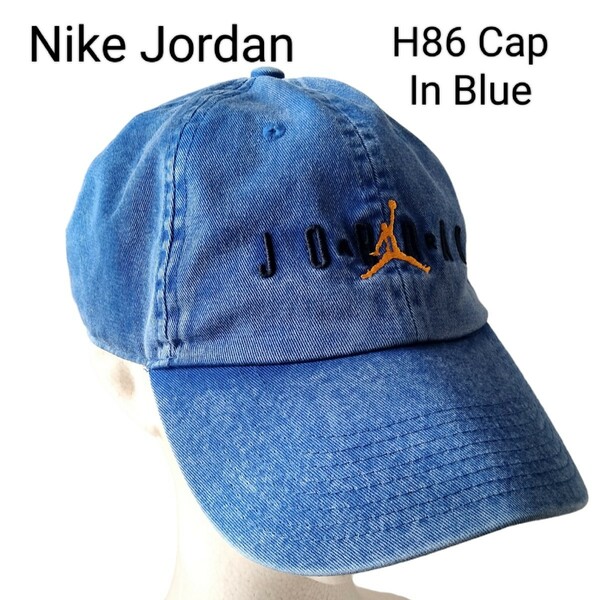送料無料 入手困難 エアジョーダン デニム キャップ 帽子　Nike Jordan H86 Cap In Blueローキャップ AA1306-405 男女兼用 AIR