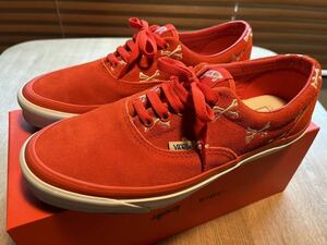 美品 US10 28cm 20AW WTAPS VANS OG ERA LX ORANGE ダブルタップス バンズ エラ オレンジ