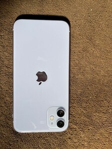  iPhone11 128GB パープル　本体+箱付属品(ケース.LightningケーブルとイヤホンとSIMピン)IMEI　35 398810 896524 4 