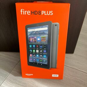 最新12世代 Fire HD 8 Plus タブレット - 8インチHD ディスプレイ 64GB グレー (2022年発売)