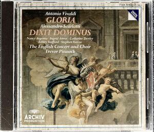 CD/ ヴィヴァルディ：グローリア、モテトゥス / ピノック(指揮,Cemb)&イングリッシュ・コンサート