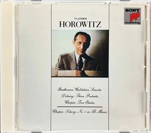 CD/ ベートーヴェン：ピアノ・ソナタ第21番「ワルトシュタイン」、ドビュッシー、ショパン / ホロヴィッツ(P)