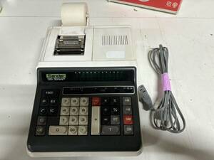 Sander SS-124AP calculator retro electronic desk 
