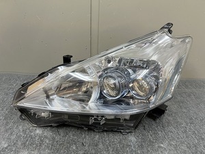 プリウスα/プリウスアルファ ZVW40W/ZVW41W 初期(前期) LED 純正 左ヘッドライト/左ヘッドランプ KOITO 47-42 ▼30940/A1/あ