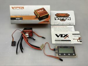 viper RC vtx10 ブラシレスアンプ ESC セッティングカード付