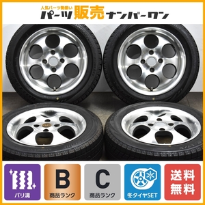 【良好品】AUTOTECKNIC BD 14in 5J +42 PCD100 ブリヂストン ブリザック VRX 155/65R14 N-BOX サクラ eKカスタム用 ワゴンR タント ムーヴ