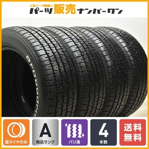 【バリ溝 ホワイトレター】BFグッドリッチ RADIAL T/A P195/60R15 4本セット 2022年製 シボレー アストラ オプトラ ダッジ チャージャー