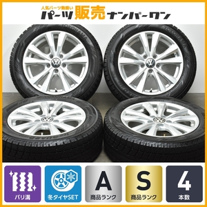 【2022年製 バリ溝】AGA 16in 6.5J+46 PCD112 ヨコハマ アイスガード iG60 205/55R16 VW ゴルフ ジェッタ スタッドレス 交換用 即納可能