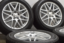 【美品】DOS ガビアル2 17in 7J +53 PCD114.3 ヨコハマ アイスガード5PLUS iG50+ 225/55R17 レガシィB4 アルファード ヴェゼル MAZDA6_画像2