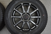 【バリ溝 美品】CIRCLAR DR 17in 7J +38 PCD114.3 グッドイヤー アイスナビ8 215/60R17 レクサスUX C-HR カローラクロス CX-30 MX-30_画像4