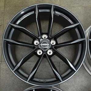 【新車外し 美品】ニッサン RZ34 フェアレディZ 純正 19in 9.5J +40 10J +30 PCD114.3 4本セット スカイライン フーガ レイズ RAYSの画像5