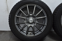 【バリ溝】WEZEN 14in 4.5J +45 PCD100 ヨコハマ アイスガード 5PLUS iG50+ 155/65R14 N-BOX N-ONE ワゴンR タント ムーヴ ミラ 送料無料_画像5