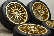 【程度良好品】OZレーシング スーパーツーリズモ 17in 7J +48 PCD100 ミシュラン パイロットスポーツ4 215/45R17 インプレッサ BRZ 86_画像2