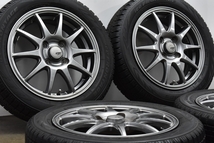 【バリ溝品】ABELIA 14in 4.5J +45 PCD100 アイスフロンテージ 155/65R14N-BOX WGN ONE ワゴンR タント ムーブ ウェイク サクラ デイズ_画像2