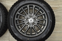 【美品 バリ溝】SEIN 16in 6.5J +48 PCD114.3 ヨコハマ アイスガード6 iG60 215/65R16 エルグランド エクストレイル CX-5 ラッシュ_画像4