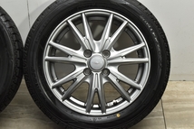 【バリ溝 美品】VELVA 15in 4.5J +45 PCD100 2021年製 ダンロップ WM02 165/60R15 パッソ デリカミニ デリカD:2 Kei ソリオ ハスラー_画像6