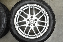 【バリ溝 希少サイズ】フィアット500Xに ユーロ AFG 17in 7.5J +38 PCD110 ブリヂストン ブリザック VRX2 215/55R17 純正サイズ 送料無料_画像4