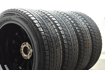 【程度良好品】レアマイスター FS15 19in 7.5J +47 PCD114.3 ダンロップ ウインターマックス SJ8 225/55R19 エクストレイル CX-8 CX-5_画像7