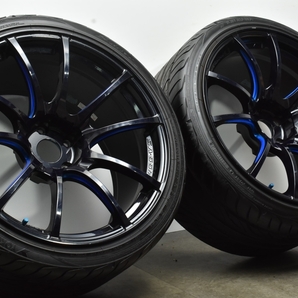 【特注サイズ】WedsSport SA-55M 19in 10.5J +15 PCD114.3 ヨコハマ Sドライブ 275/30R19 2本 ホンダ NSX リア ワイドフェンダー 即納可能の画像2