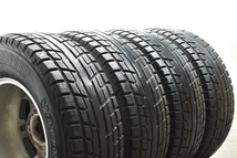 【良好品】WEDS KEELER FORCE 16in 7J +16 PCD139.7 ヨコハマ ジオランダー i/T-S 265/70R16 ランドクルーザープラド サーフ パジェロ_画像7