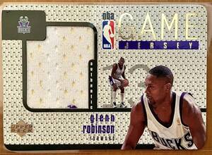 Upper Deck 97-98 Game Jersey #GJ19 GLENN ROBINSON 2colors グレン・ロビンソン　ジャージーカード 2色　超レア！