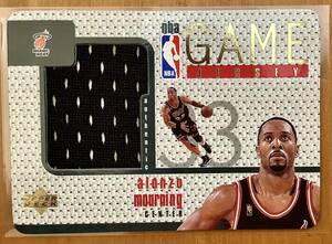 Upper Deck 97-98 Game Jersey #GJ14 ALONZO MOURNING アロンゾ・モーニング　ジャージーカード　超レア！