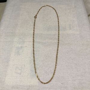 ネックレス チェーン 10Kt 10金 gold イエローゴールド チェーンのみ アクセサリー necklace 41cm 重量2.1g