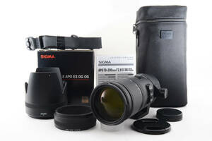 元箱付きの希少極上美品！貴重なSIGMA用！SIGMA シグマ APO 70-200mm F2.8 EX DG OS HSM シグマ用 SAマウント