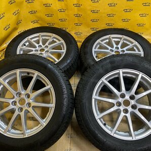 K-967☆225/65R17 CONTIVIKING CONTACT6 2017年製☆レンジローバーイヴォーク純正 17x7J+45 5/108☆スタッドレス☆ディスカバリースポーツの画像1