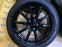 K-988☆215/45R18 YOKOHAMA ECOS ES31 2017年製☆G-SPEED 18x7J+48 5/114.3☆ノア ヴォクシー セレナ ステップワゴン MAZDA3☆_画像2