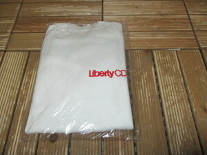  Showa Retro collection * unused Liberty CD/SONY Sony white & red Logo sweatshirt Novelty?