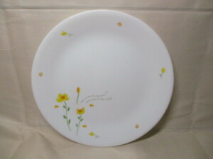 CORELLE コレール コーニング社●黄色 小花柄 USA製 プレート 皿 中皿 1点 