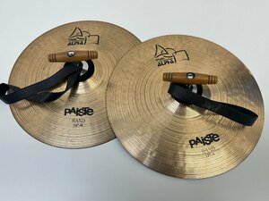 PAISTE パイステ alpha 12インチ-B A シンバル 2枚組 マーチング ハンドシンバル 合わせシンバル