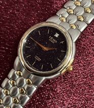 稼働品 ♪ CITIZEN シチズン ♪ エクシード ユーロス コンビベルト クオーツ 腕時計 レディース（管理KT295）_画像3