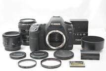 ★【限定！美品 フルサイズスターティングセット】 Canon EOS 5D MKII MarkIII MK2 Mark2 ★ EF28-105mm USM EF50mm F1.8 II_画像1